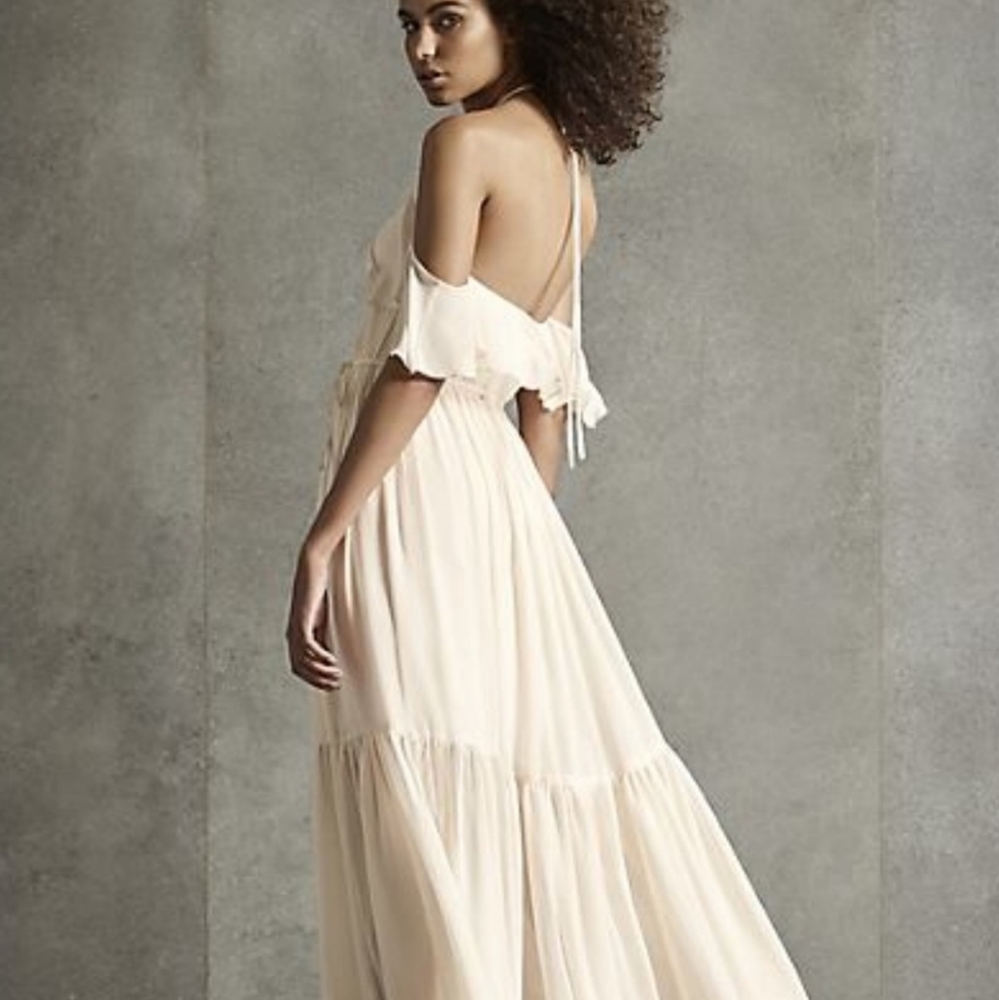 NWT, White by Vera Wang Gown - Picture 5 of 6